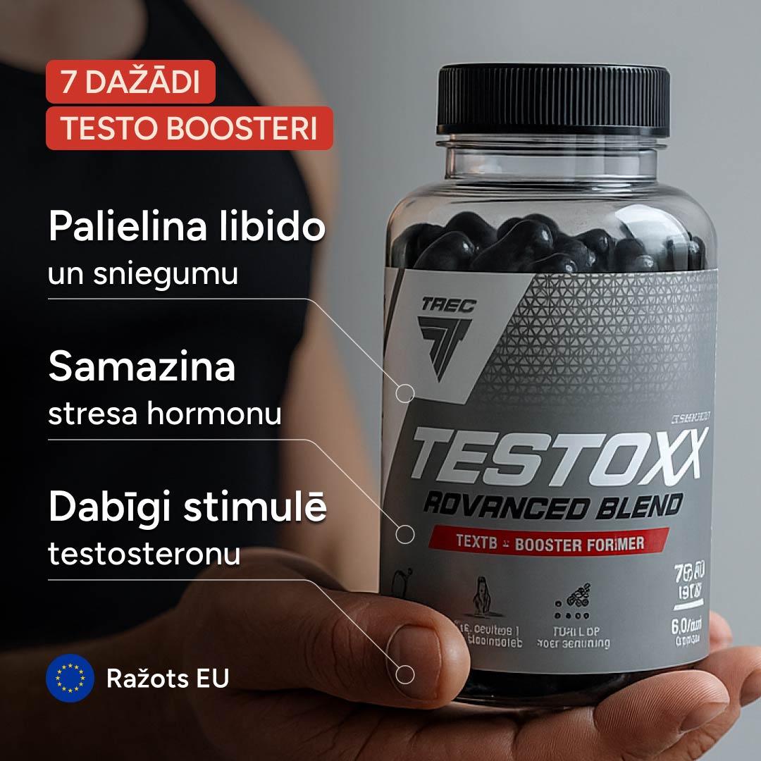 Testoxx – testosterono gamybai ir libido palaikymui